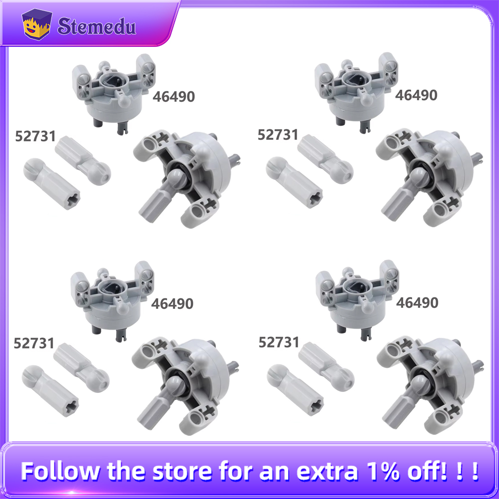 Lego Set Technic - 4 zestawy części technicznych Piasta koła