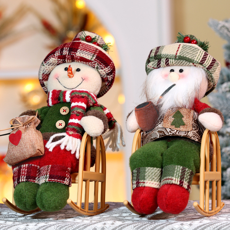 Christmas Throw Blanket - 1 szt. świątecznej ozdoby: materiałowy fotel