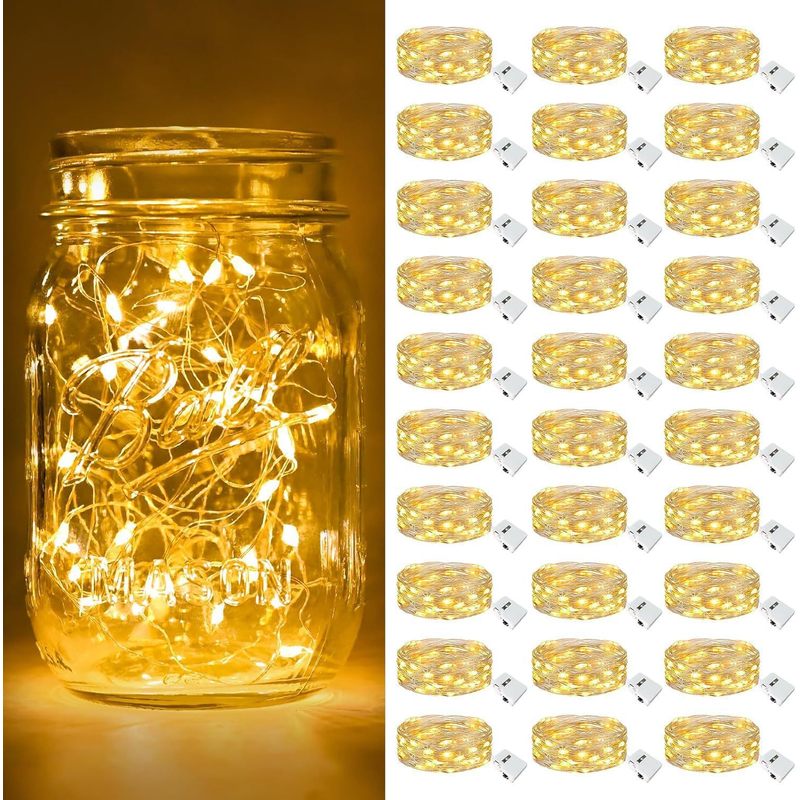 Led Fairy String Lights - 1-metrowe wodoodporne lampki LED w formie