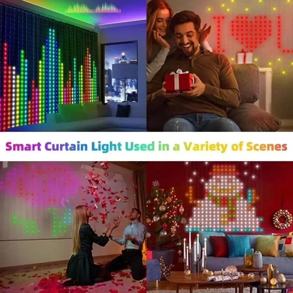 Zewnętrzne LED-owe zasłony świ – Christmas Lights Outdoor recenzja i cena
