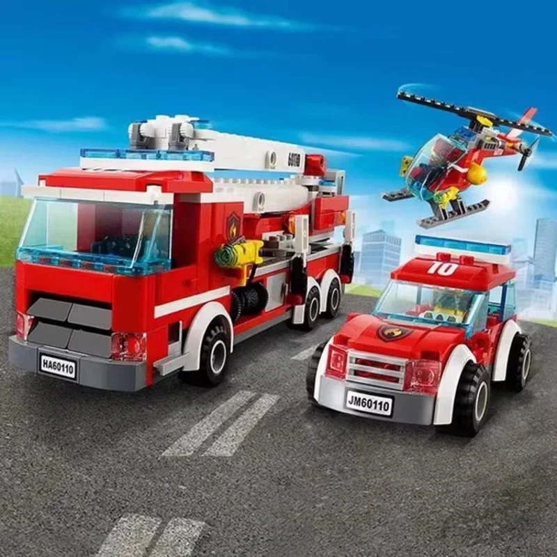 Zestaw klocków: Strażacka stac – Lego Set City recenzja i cena