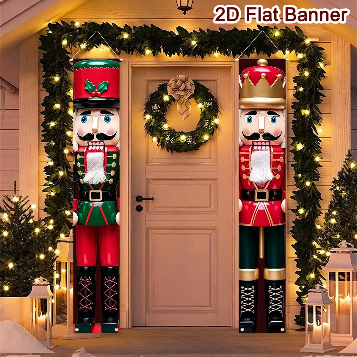 Zestaw świątecznych banerów na – Nutcracker Figurine recenzja i cena