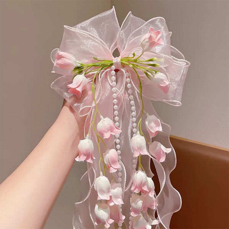 Nowość【Urocza spinka do włosów – Ribbon Bow Gift recenzja i cena