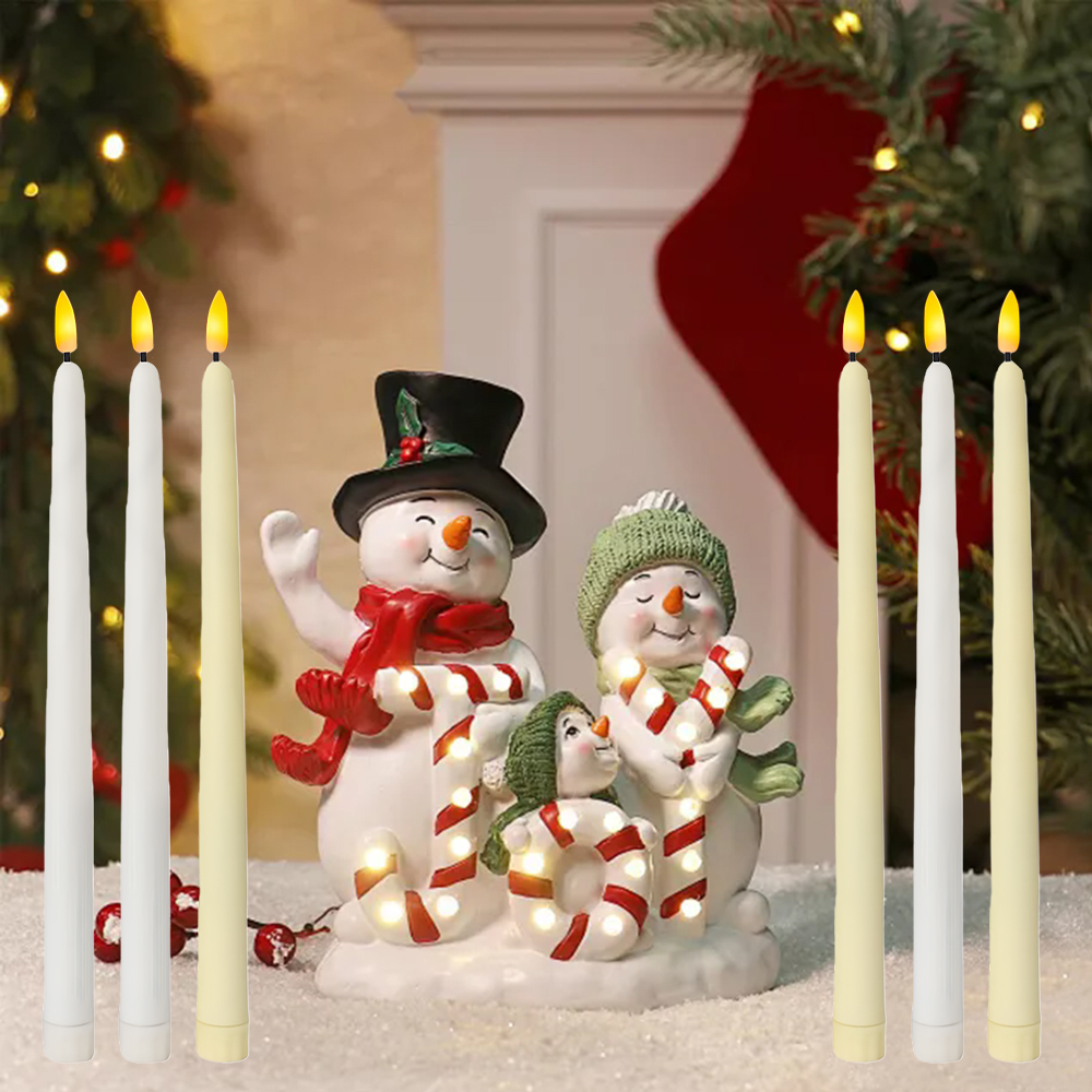 6 szt. bezpłomieniowych świec  – Holiday Candle Set recenzja i cena