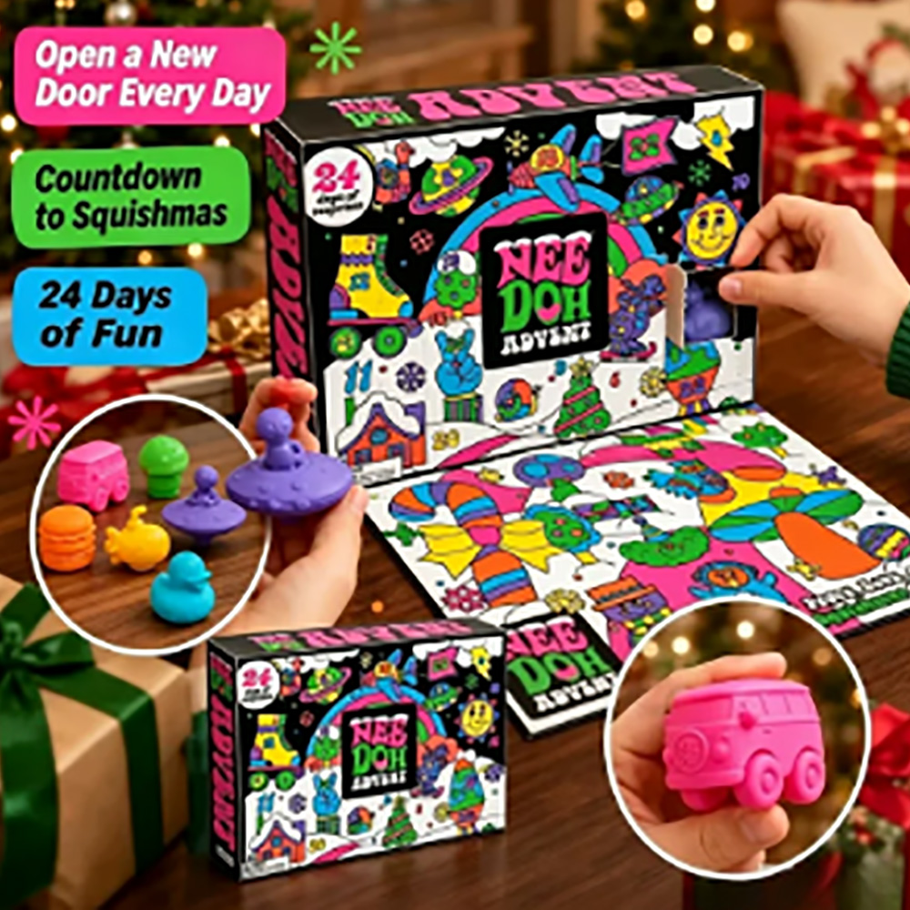 24 sztuki Nee-Doh Squish Fidge – Advent Calendar Gift recenzja i cena