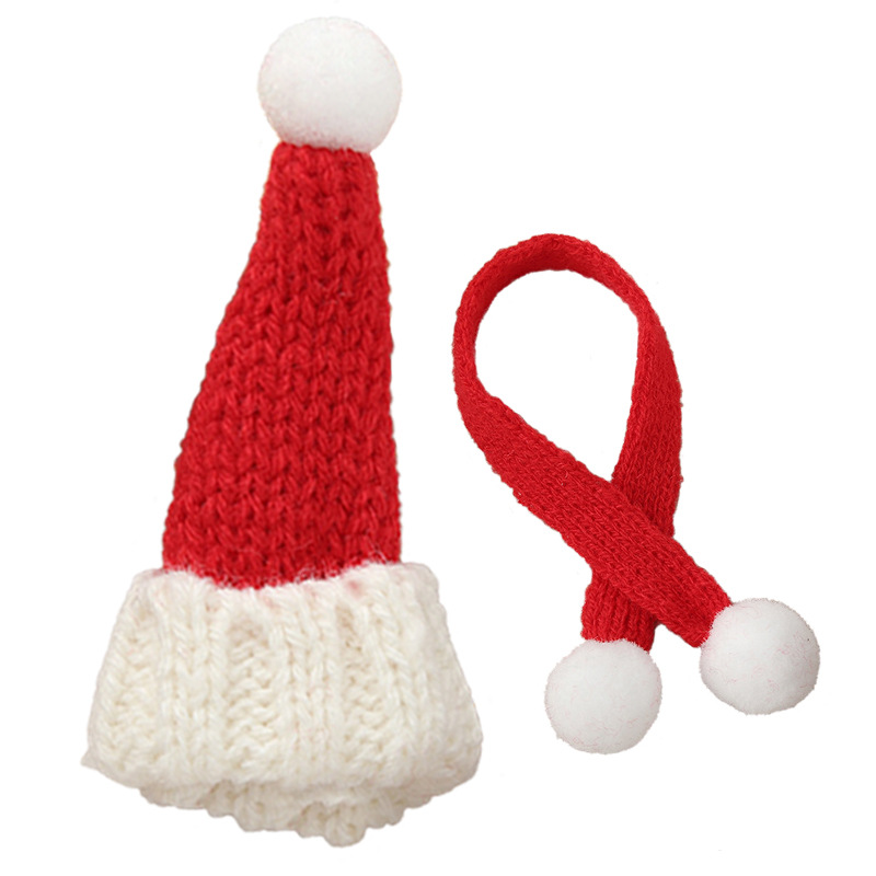 Uroczy szalik dla lalki, mini  – Santa Hat Plush recenzja i cena