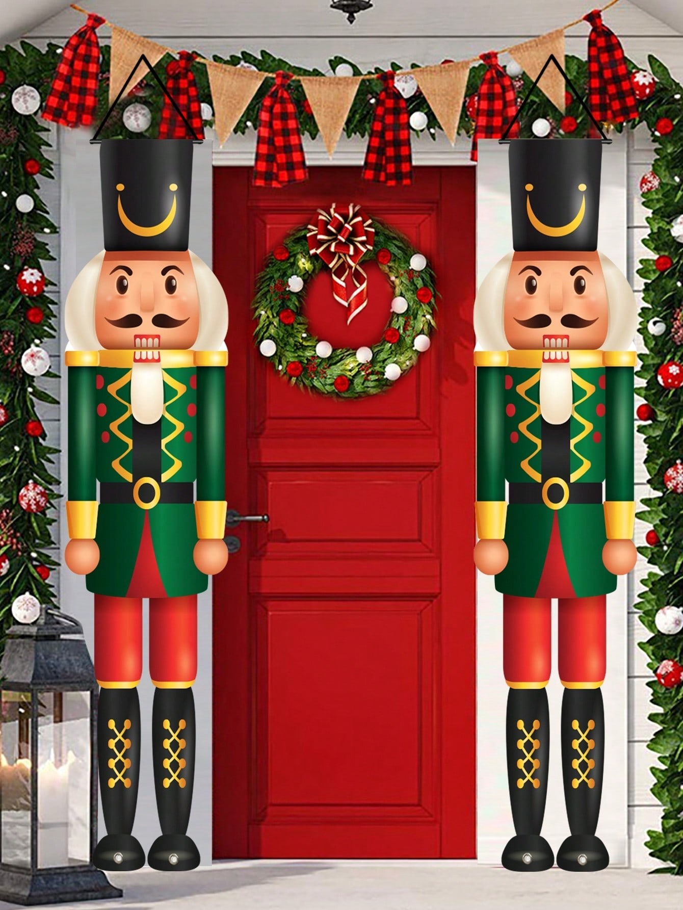 Świąteczny baner na werandę z  – Nutcracker Figurine recenzja i cena