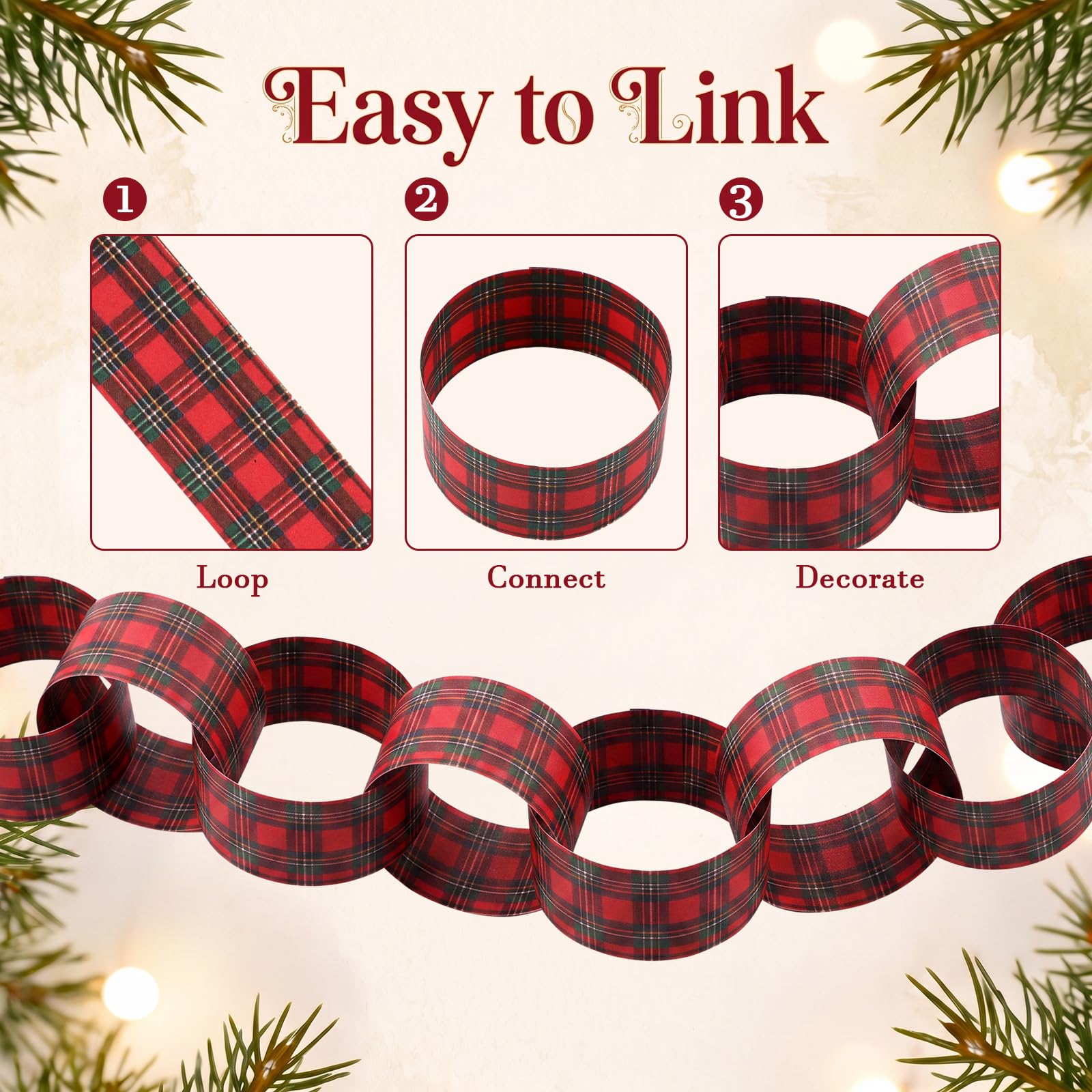 Czerwono-czarna girlanda z pap – Christmas Throw Blanket recenzja i cena