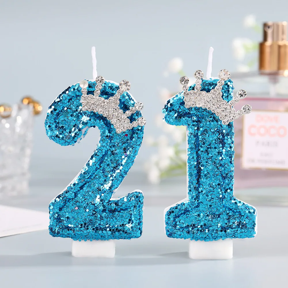Niebieskie Świeczki Urodzinowe – Holiday Candle Set recenzja i cena