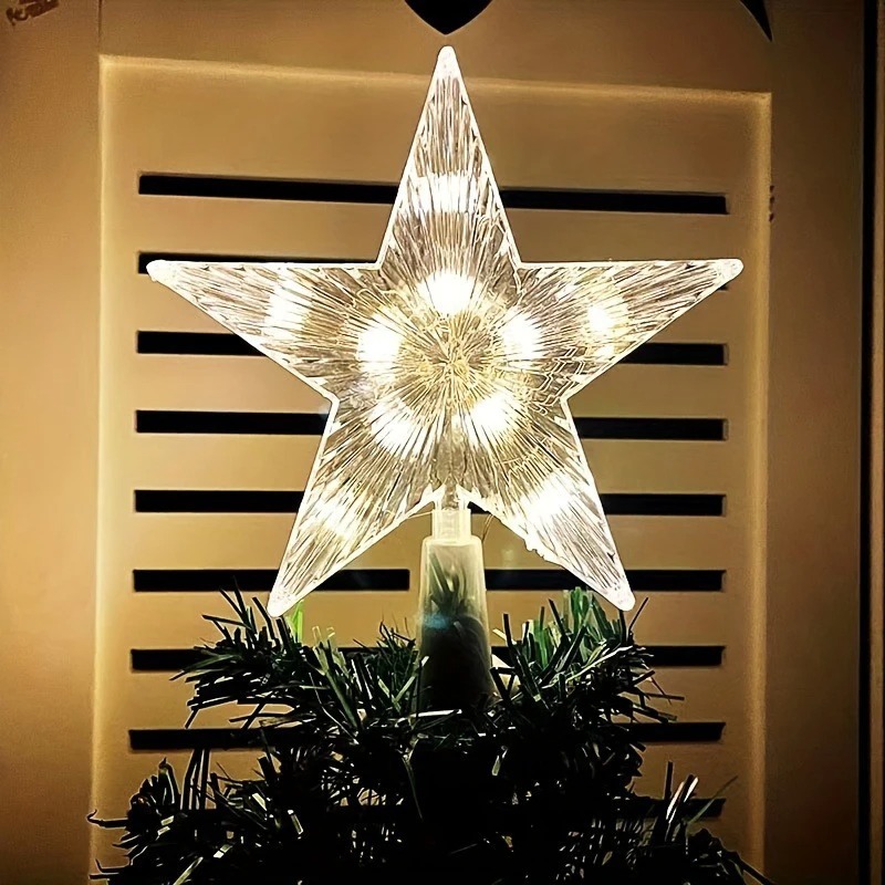 15cm Świąteczna Dekoracja Choi – Star Tree Topper recenzja i cena