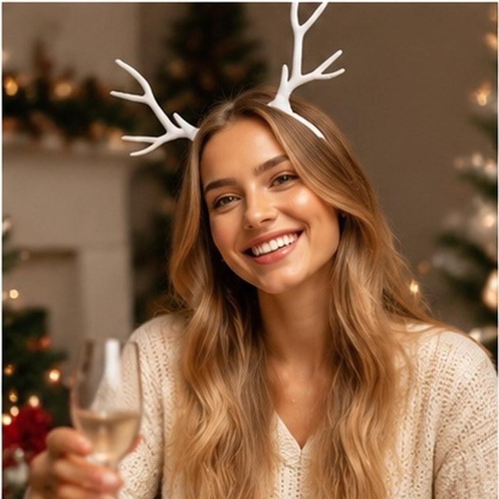 1 szt. Wykwintna opaska do wło – Reindeer Antlers Headband recenzja i cena