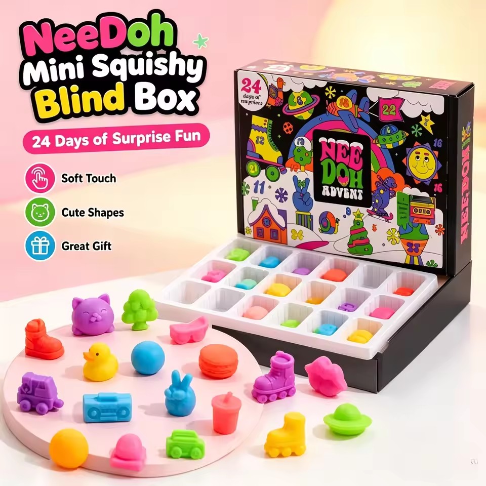 Kalendarz adwentowy NeeDoh 202 – Advent Calendar Gift recenzja i cena